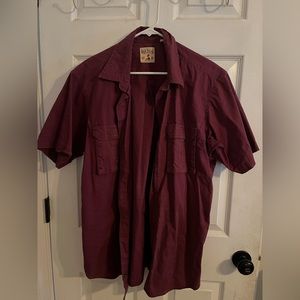 Red Head button up Men’s L